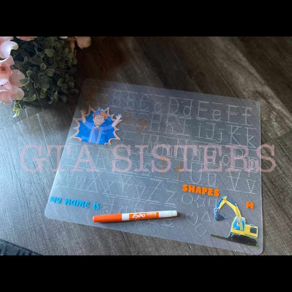 Blippi learning mat! - Picture 3 of 3